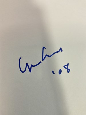 Lot 529 - YOKO ONO - A signed photocard bearing the...