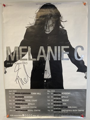 Lot 541 - A band of signed music photographs and posters...