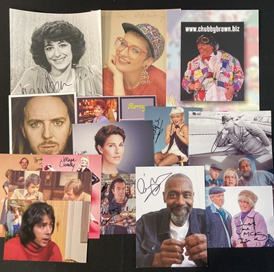 Lot 511 - A giggle of signed photographs of various...