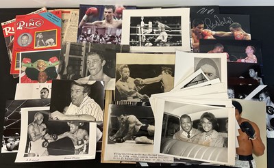 Lot 517 - It's a Knockout! - Signed photographs, vintage...