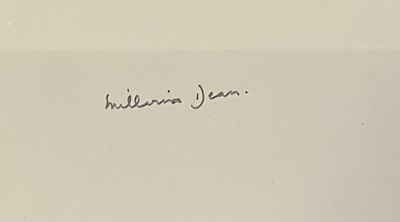 Lot 521 - Titanic survivors and other related autographs...