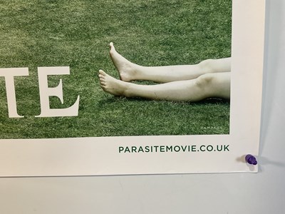 Lot 22 - PARASITE (2019) UK Quad film poster for the...