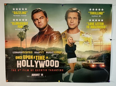 Lot 20 - ONCE UPON A TIME IN HOLLYWOOD (2019) UK Quad...