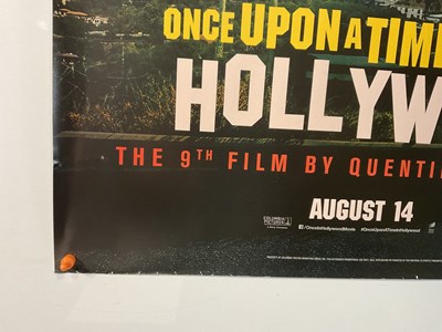Lot 20 - ONCE UPON A TIME IN HOLLYWOOD (2019) UK Quad...