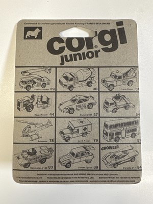 Lot 1 - CORGI Juniors #69 Batman Batmobile on original...
