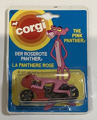 Lot 5 - A CORGI Juniors #19 The Pink Panther motorbike...