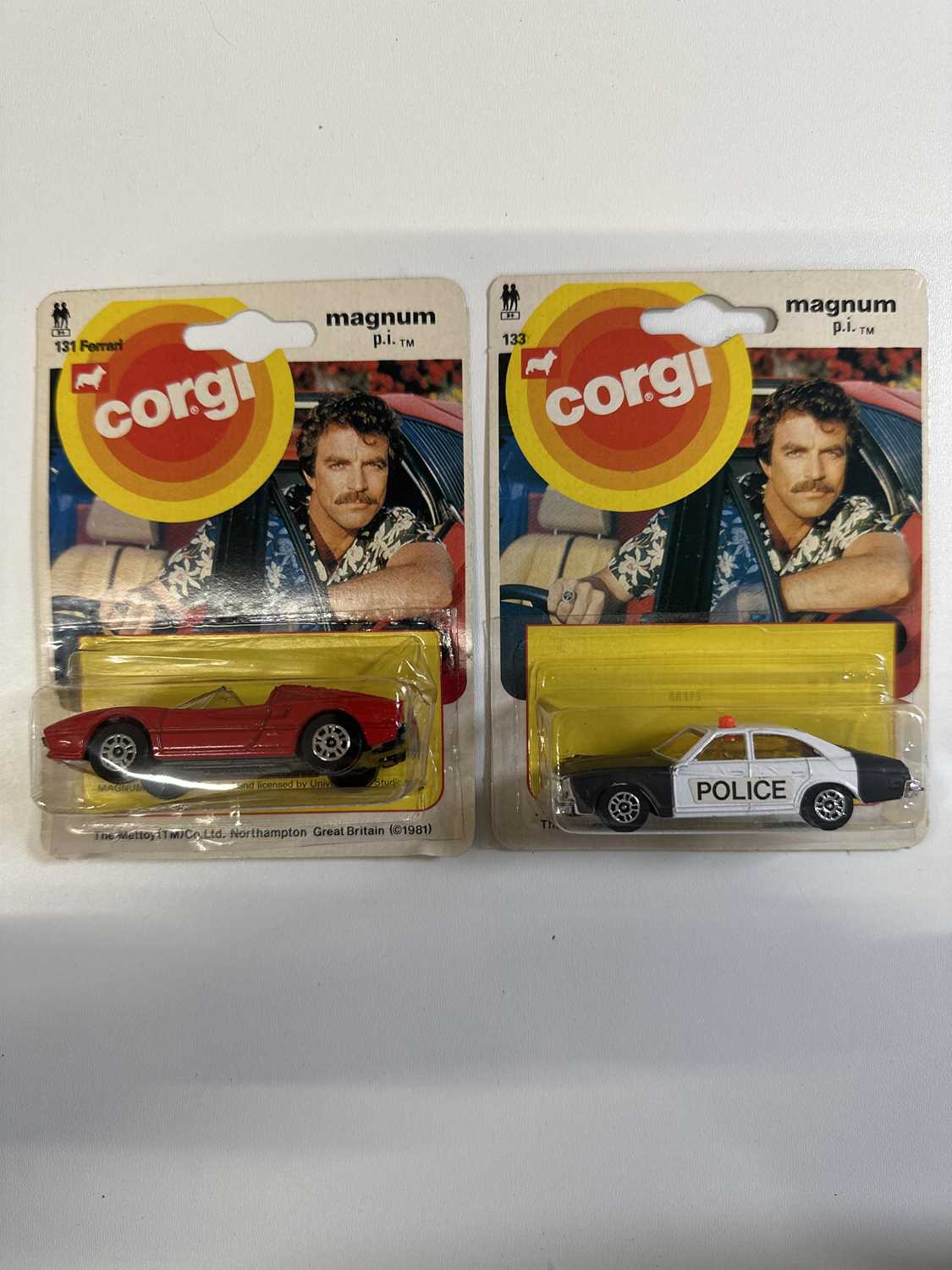 Lot 10 - A pair of 'Magnum PI' CORGI Juniors comprising...