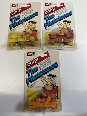 Lot 11 - A set of The Flintstones CORGI Juniors...