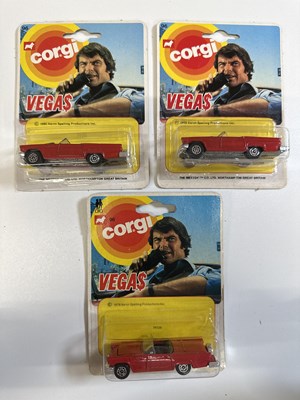 Lot 12 - CORGI Juniors #96 'Vegas' Ford Thunderbird (3)...