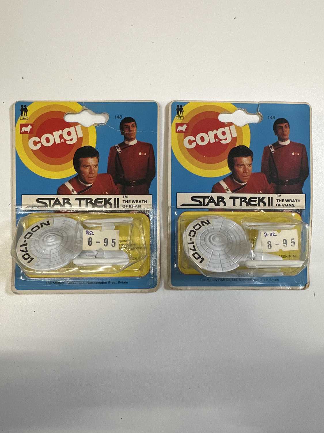 Lot 14 - A pair of CORGI Juniors #148 'Star Trek II'...