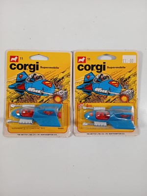 Lot 20 - A pair of CORGI Juniors Superman #11...