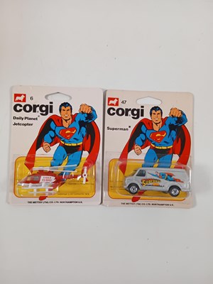 Lot 22 - A pair of CORGI Juniors 'Superman' #6 Daily...