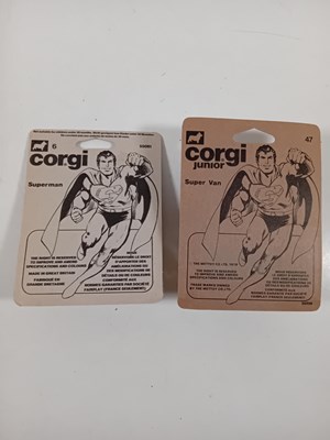 Lot 23 - A pair of CORGI Juniors 'Superman' #6 Daily...