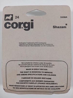 Lot 26 - CORGI Juniors #24 'Shazam' - All carded...