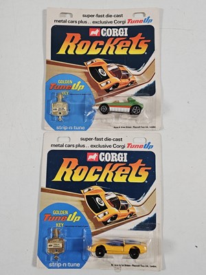 Lot 31 - A pair of CORGI Rockets sealed on original...
