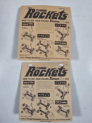 Lot 31 - A pair of CORGI Rockets sealed on original...