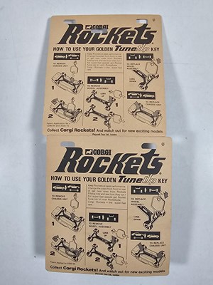 Lot 34 - A pair of CORGI Rockets sealed on original...