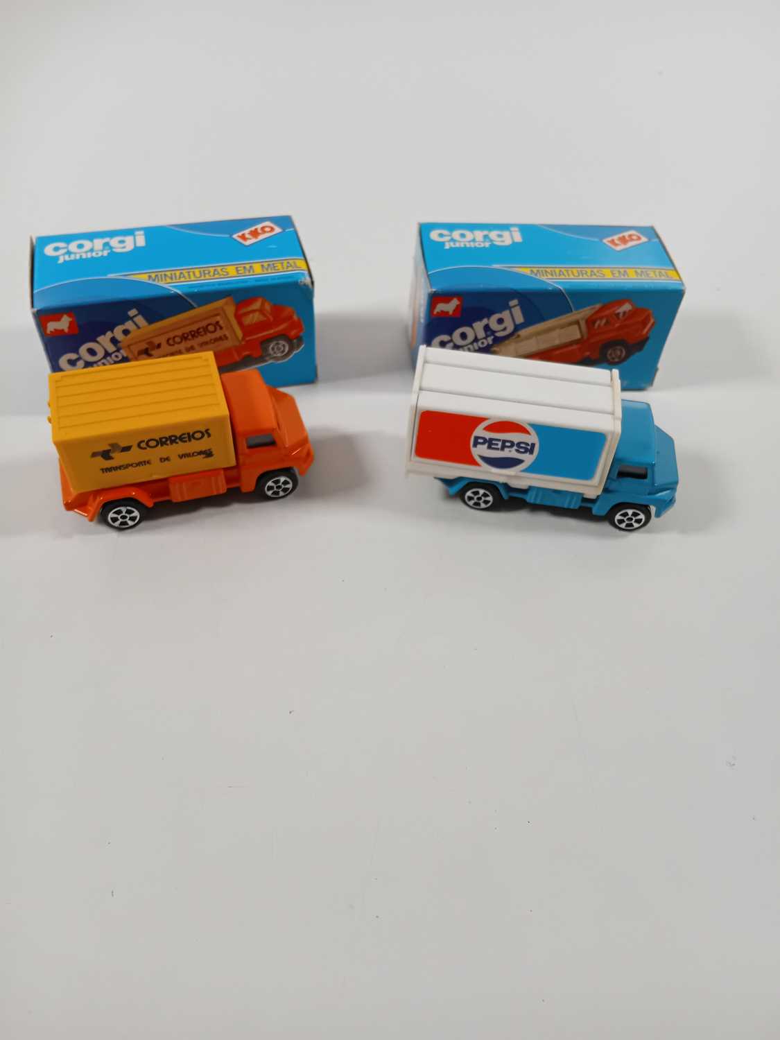 Lot 47 - A pair of KIKO (CORGI Juniors) boxed die cast...