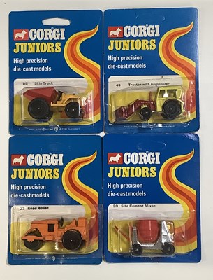Lot 58 - CORGI Juniors mid 1970's regular backing cards...