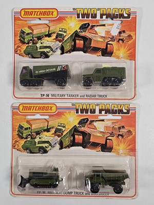 Lot 62 - MATCHBOX mid 1970's 'Two' packs, comprising of...