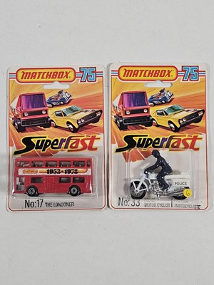 Lot 121 - A pair of MATCHBOX, mid 1970's, 'Superfast' on...