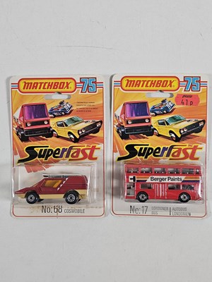 Lot 123 - A pair of MATCHBOX, mid 1970's, 'Superfast' on...