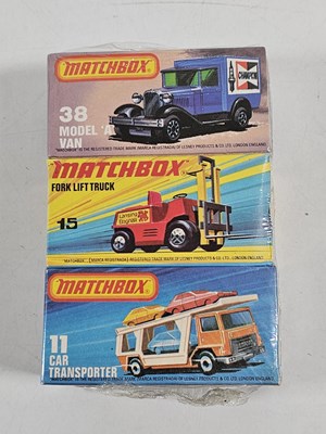 Lot 124 - MATCHBOX Superfast shop/trade pack of 3 shrink...