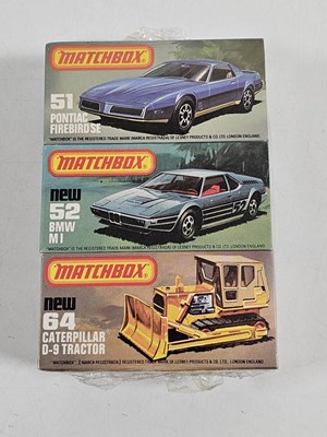 Lot 125 - MATCHBOX Superfast shop/trade pack of 3 shrink...