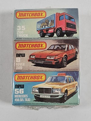 Lot 126 - MATCHBOX Superfast shop/trade pack of 3 shrink...