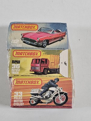Lot 128 - MATCHBOX Superfast shop/trade pack of 3 shrink...