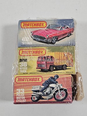 Lot 129 - MATCHBOX Superfast shop/trade pack of 3 shrink...