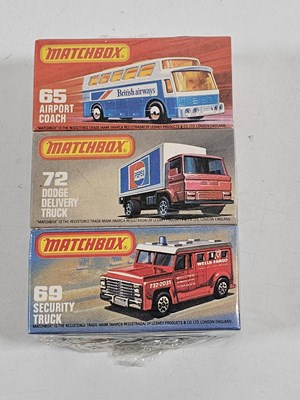 Lot 131 - MATCHBOX Superfast shop/trade pack of 3 shrink...