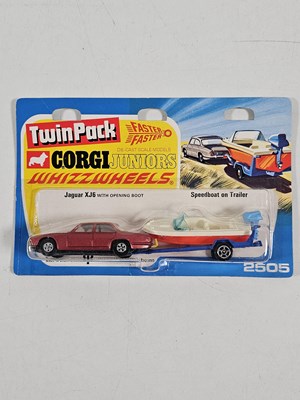 Lot 134 - CORGI Juniors twin pack, on original...