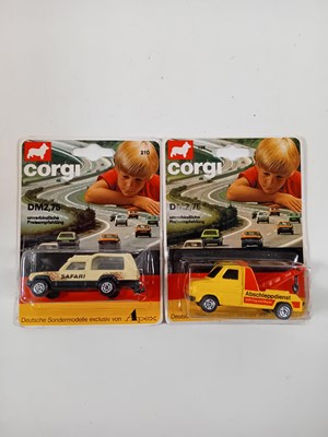 Lot 139 - A pair of CORGI Juniors, German issue, limited...