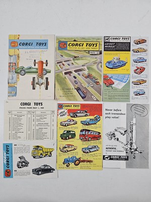Lot 150 - CORGI catalogues comprising: 1959 plus...