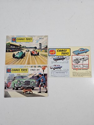 Lot 152 - CORGI catalogues comprising: 1961, fold out...