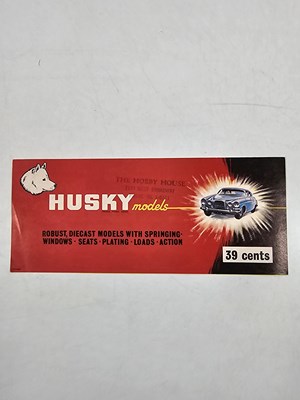 Lot 160 - HUSKY Canadian range leaflet 1966 - All carded...