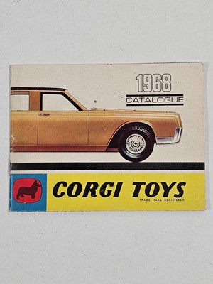 Lot 165 - CORGI overseas issue catalogue: 1968 French...