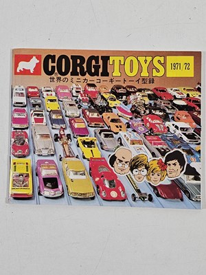 Lot 167 - CORGI overseas issue catalogue: 1971-1972...