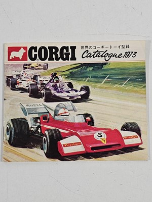 Lot 170 - CORGI overseas issue catalogue: 1973 Japan -...