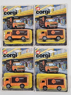 Lot 204 - Mid 1980's CORGI Juniors WHSmith delivery vans...