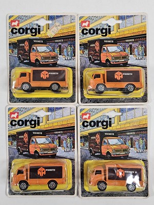 Lot 205 - Mid 1980's CORGI Juniors WHSmith delivery vans...