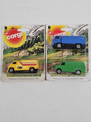Lot 224 - Mid 1980's CORGI Juniors on picture cards, 1...