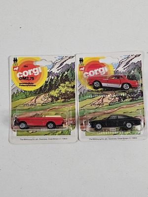 Lot 227 - Mid 1980's CORGI Juniors on picture cards, 1...