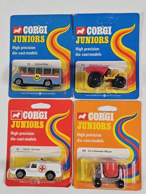 Lot 241 - CORGI Juniors mid 1970's regular backing cards...