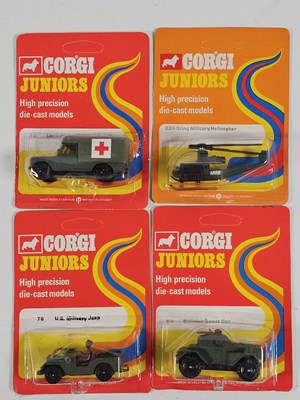 Lot 242 - CORGI Juniors mid 1970's regular backing cards...