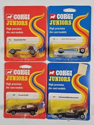Lot 243 - CORGI Juniors mid 1970's regular backing cards...