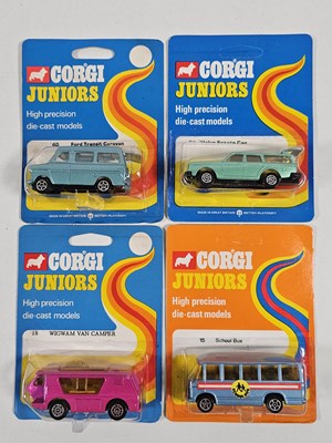 Lot 247 - CORGI Juniors mid 1970's regular backing cards...