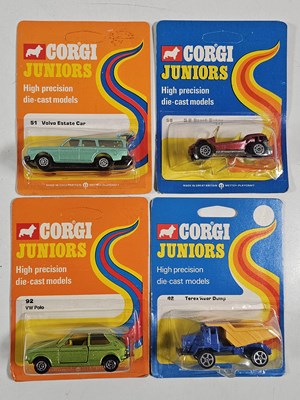 Lot 257 - CORGI Juniors mid 1970's regular backing cards...