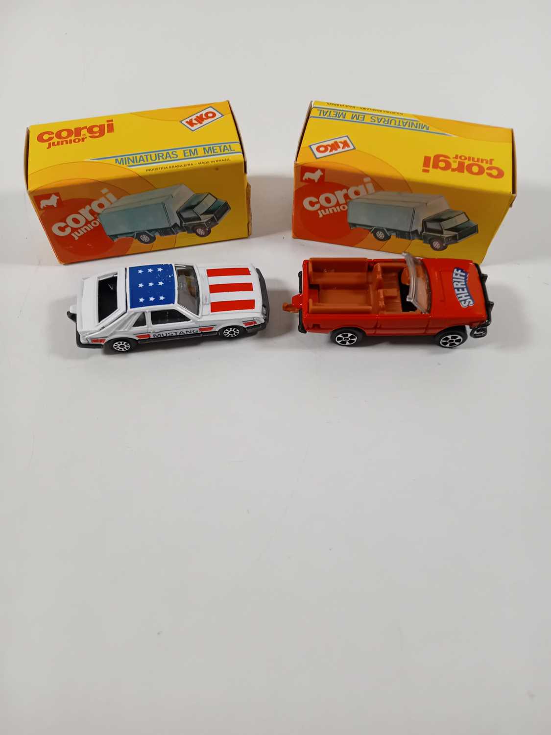 Lot 265 - A pair of KIKO (CORGI Juniors) boxed die cast...